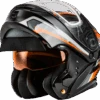 Gmax MD-01S Transistor Modular Snow Helmet Orange Black -HJC Store c5e1 64f0f6838016e