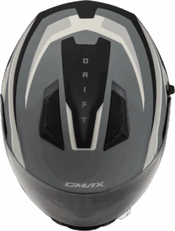 Gmax FF-18 Full Face Helmet Drift Graphic Grey/Silver/Black -HJC Store cd51 65304a20a3a18