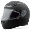 Gmax FF-49S Full Face Helmet Matte Black Dual Lens Shield