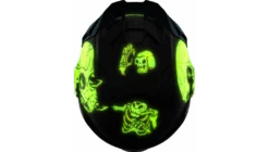 Icon Ultraflite Full Face Bluetooth Helmet Doodle 3 MIPS Blue -HJC Store doodle62