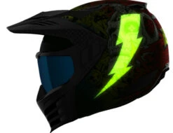 Icon Elsinore Bluetooth Helmet Elsinore Helmet Doodle 3 White -HJC Store elsinore doodle3