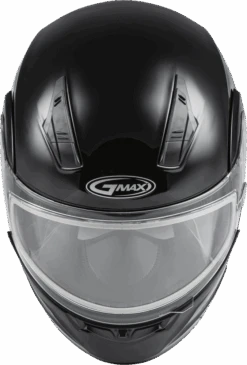 Gmax MD-04 Modular Snow Helmet Gloss Black Dual Lens -HJC Store f18d 5f88bd1e871f7