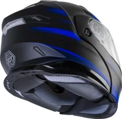 Gmax MD-01S Modular Snow Helmet Descendant Matte Black Blue -HJC Store f889 5f3ea5656353f