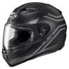 HJC I10 Full Face Helmet Strix Graphic MC5SF Grey -HJC Store hj ci10 strix helmet black grey rollover