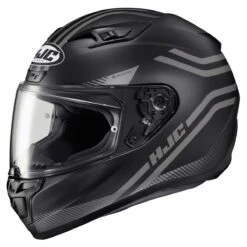 HJC I10 Full Face Helmet Strix Graphic MC5SF Grey