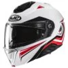 HJC I91 Modular Helmet Tricus MC-1 -HJC Store hj ci91 tricus helmet white black red 1800x1800 d7eaaaf1 e85c 43f8 8423 931bd37703aa