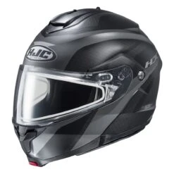 HJC C91 Modular Snow Helmet Taly Graphic M55SF Flat Black Dual Lens