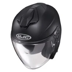 HJC I30 Open Face Helmet Matte Black -HJC Store hjci30 helmet rollover