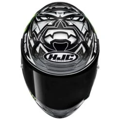 HJC RPHA 12N Full Face Helmet Quartararo Replica MC-5 -HJC Store hjcrpha12 n quartararo replica helmet black silver green 750x750 18520fd0 e4e6 4f5a 8f89 0ba1dfe0aa34