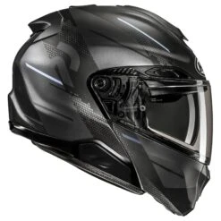 HJC RPHA 91S Modular Helmet Blat Graphic MC-5SF -HJC Store hjcrpha91 blat helmet black silver grey 1800x1800 24e030a4 bda8 49fe a3e6 de1acaf2f0ec 1
