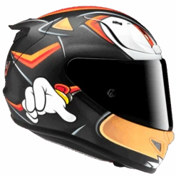 HJC RPHA 12N Full Face Bluetooth Helmet Shadow The Hedgehog MC-1SF -HJC Store mc1sf rpha12 shadow the hedgehog 4