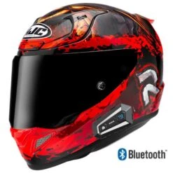 HJC RPHA 12 Full Face Bluetooth Helmet Diablo Blizzard MC-1
