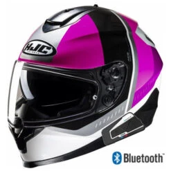 HJC C70 Full Face Bluetooth Helmet Alia MC-8