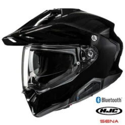 HJC RPHA 60 Dual Sport Bluetooth Helmet Gloss Black