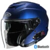 HJC I31 Open Face Bluetooth Helmet Matte Blue -HJC Store product1 i31 SOLID SEMI FLAT METALLIC BLUE T30