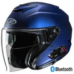 HJC I31 Open Face Bluetooth Helmet Matte Blue